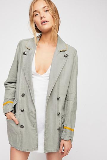 At Ease Blazer By Free People